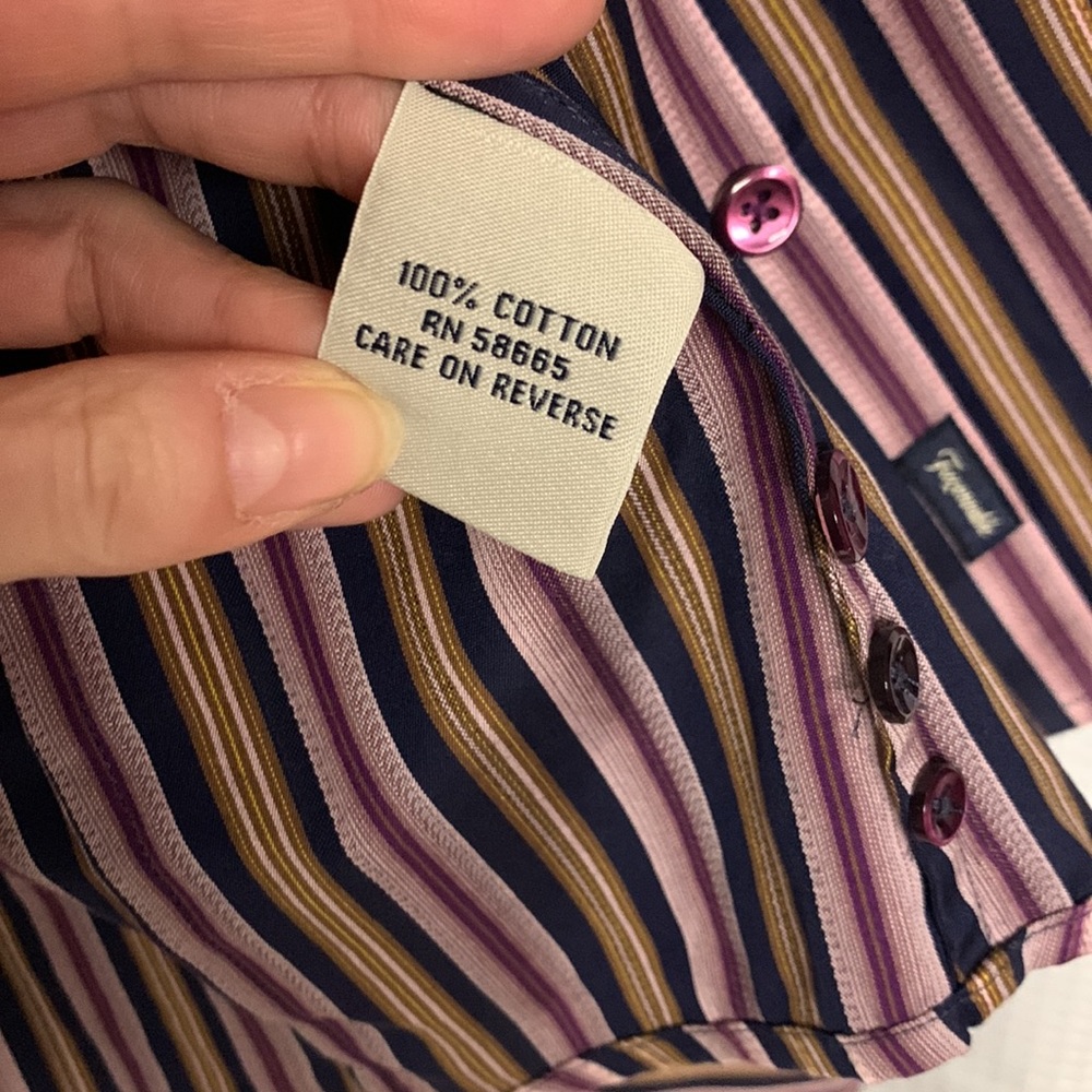 Faconnable Long Sleeve Button Down - image 3